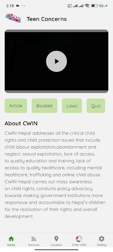 Teen Concerns Home & Educational Modules